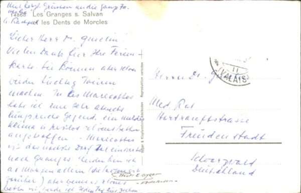 Salvan Les_Granges Dents de Morcles – Bild 2