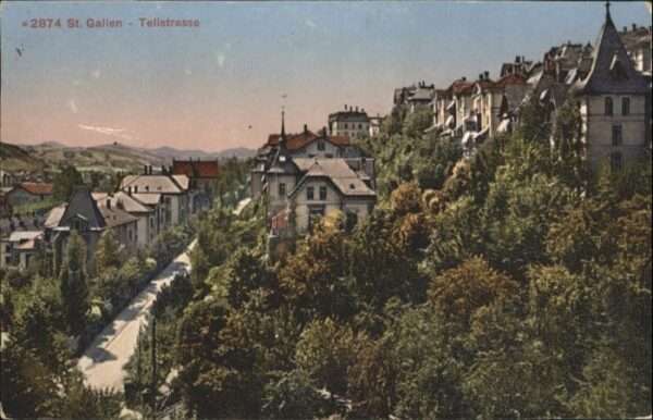 St Gallen SG St_Gallen Tellstrasse