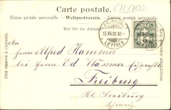 Fribourg FR Fribourg Pont St Jean Neuveville – Bild 2