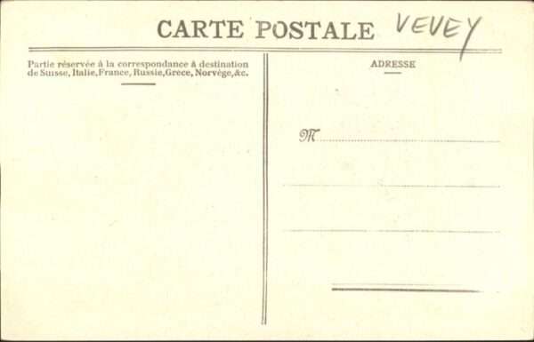 Vevey VD Vevey [Handschriftlich] Faucheur Faneus – Bild 2