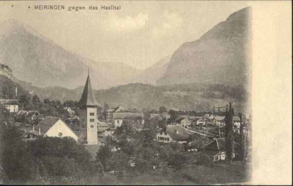 Meiringen BE Meiringen Haslital