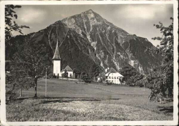 Aeschi Spiez Niesen Kirche