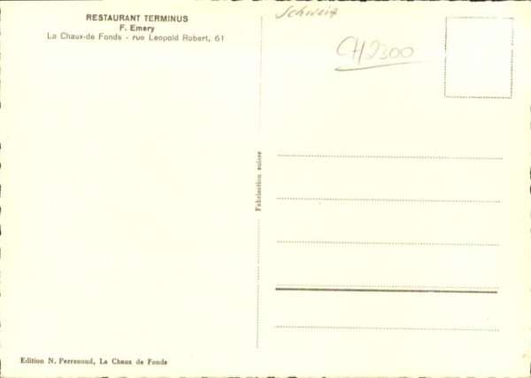 La Chaux-de-Fonds Restaurant Terminus – Bild 2