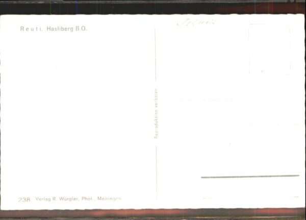 Hasliberg Reuti – Bild 2