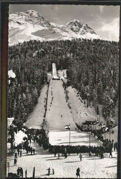St Moritz GR St_Moritz Olympiaschanze