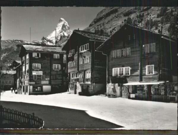 Zermatt VS Zermatt Dorfstrasse