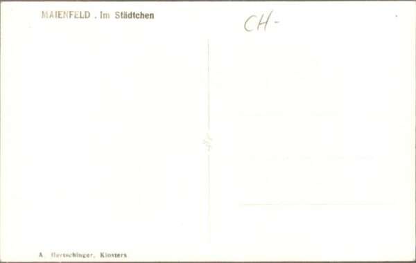 Maienfeld Brunnen Kirche – Bild 2