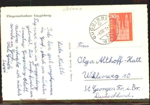 Guggisberg Fliegeraufnahme – Bild 2