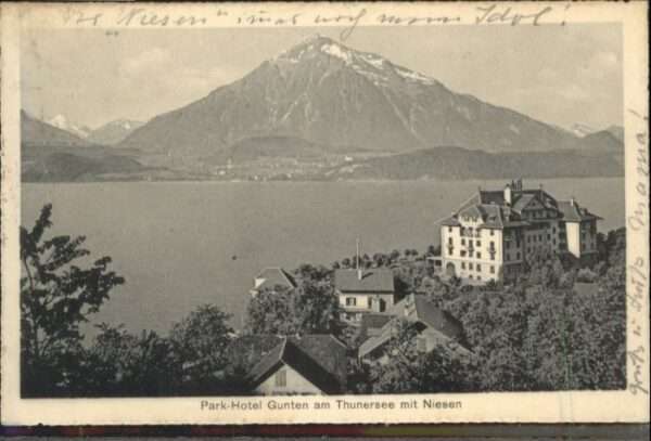 Gunten Park Hotel Thunersee Niesen