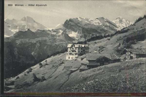 Muerren BE Mürren Hotel Alpenruh