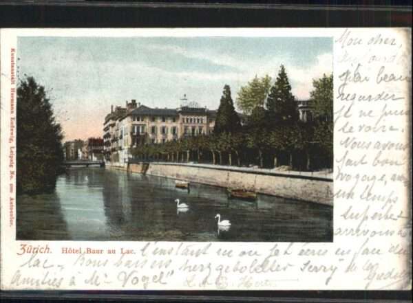Zuerich otel Baur Schwan