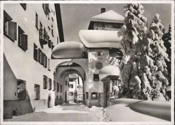 Zuoz GR Zuoz Engadinerstrasse