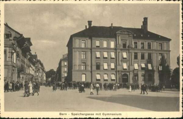 Bern BE Bern Speichergasse Gymnasium