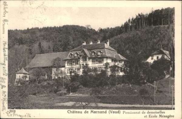 Marnand Payerne Chateau Pension Demoiselles