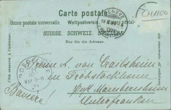Genf GE Genf Place Neuve Kutsche – Bild 2