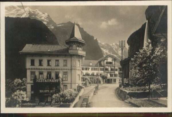 Lauterbrunnen BE Lauterbrunnen Restaurant Hotel Steinboc