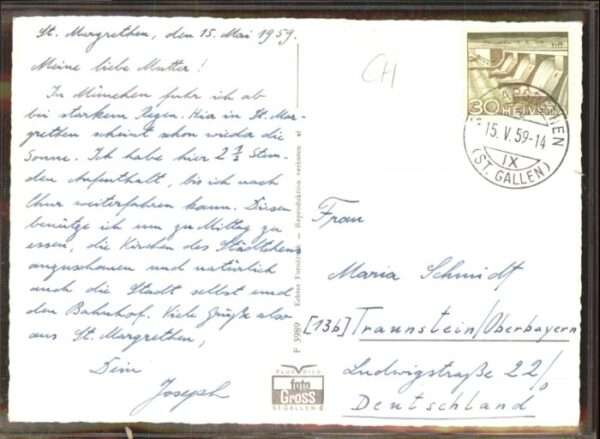 St Margrethen SG St_Margarethen Fliegeraufnahme Bodensee – Bild 2