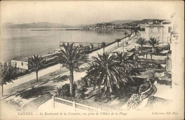 Cannes Alpes-Maritimes Cannes Boulevard de la Croisette Plage