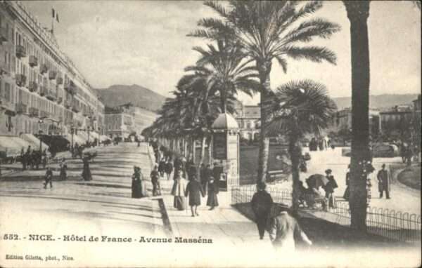 Nice Alpes Maritimes Nice Hotel de France Avenue Massena