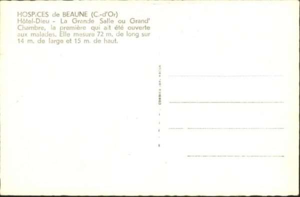 Beaune Hospices Hotel-Dieu la Grande Salle – Bild 2