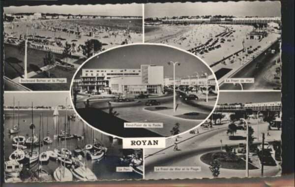 Royan 17 Royan Boulevard Botton la Plage Rond-Po