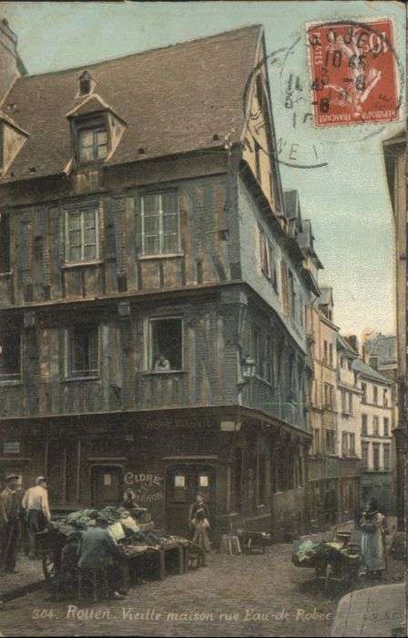 Rouen Rue Eau-de-Robec
