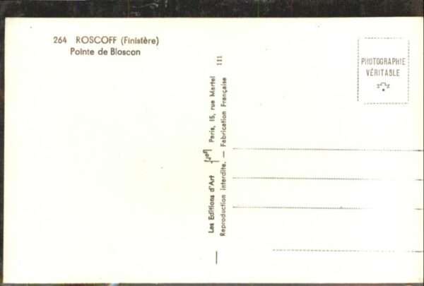 Roscoff Pointe de Bloscon Segelboot – Bild 2