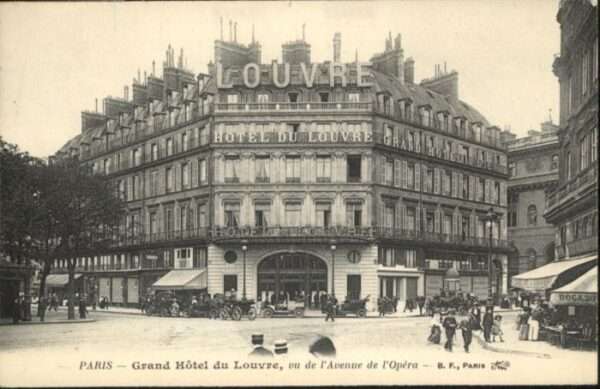 Paris Grand Hotel du Louvre Avenue de l'Opera