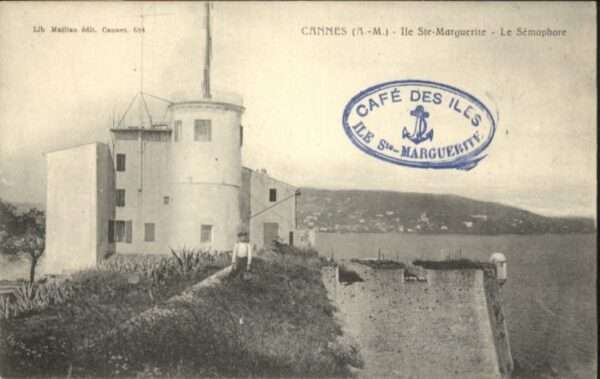 Cannes Alpes-Maritimes Ile Ste-Marguerite Semaphore