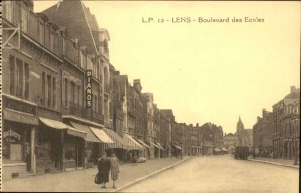 Lens Pas-de-Calais Lens Boulevard des Ecoles
