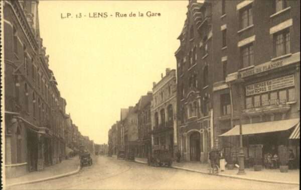 Lens Pas-de-Calais Lens Rue de la Gare