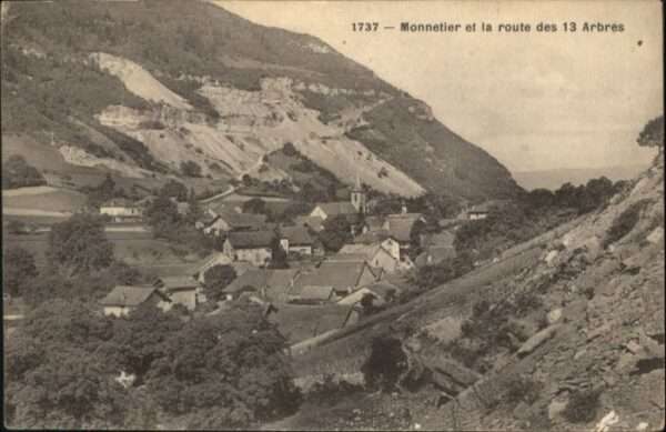 Monnetier-Mornex la route des 13 Arbres