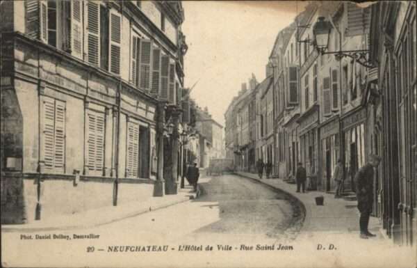 Neufchateau Vosges Hotel de Ville Rue Saint Jean