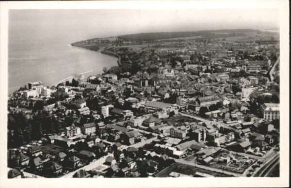 Thonon-les-Bains Fliegeraufnahme