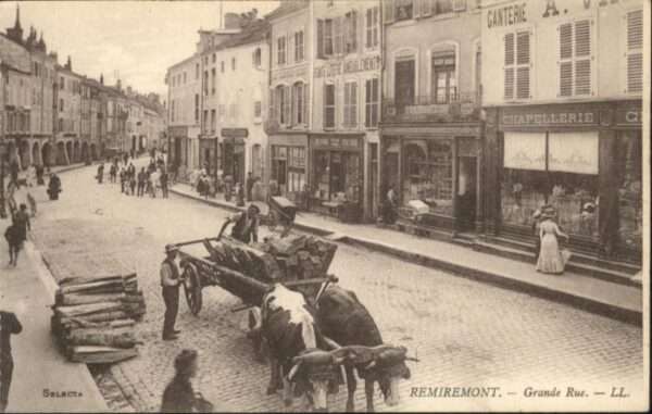 Remiremont Vosges Remiremont Grande Rue