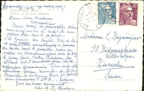Esquennoy Eglise la route d_Amiens – Bild 2