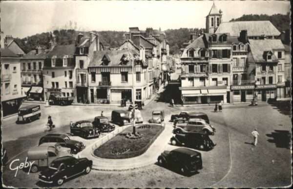 Pont-Audemer Place Victor-Hugo Rue Thiers