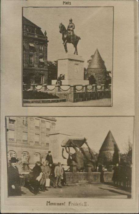 Metz  57 Moselle Metz Monument Frederic