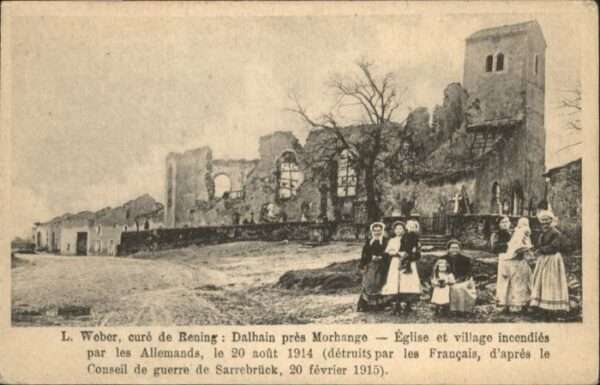 Rening Eglise Village incendies