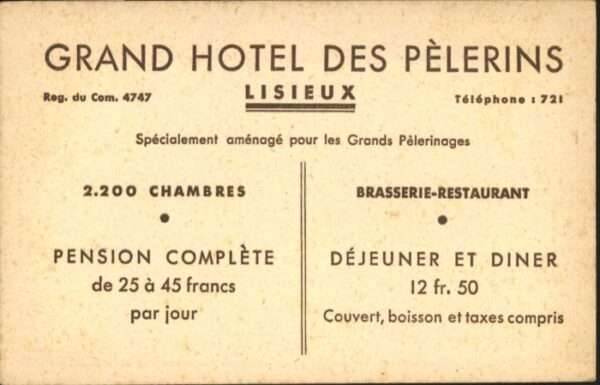 Lisieux Hotel des Pelerins – Bild 2