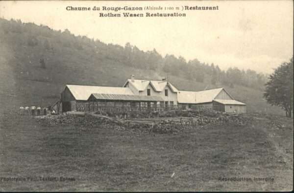 Saint-Maurice-sur-Moselle Chaume du Rouge Gazon Restaurant Rothen