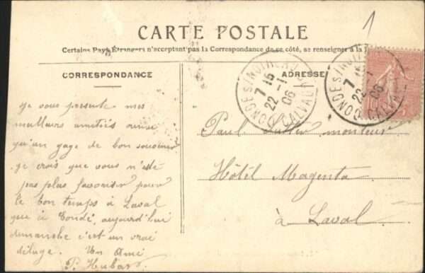 Conde-sur-Noireau la Druance le Pont Neuf le Cercle du Co – Bild 2