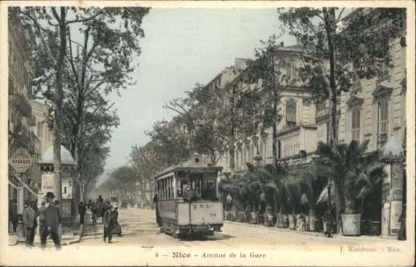Nice Alpes Maritimes Nice Avenue de la Gare
