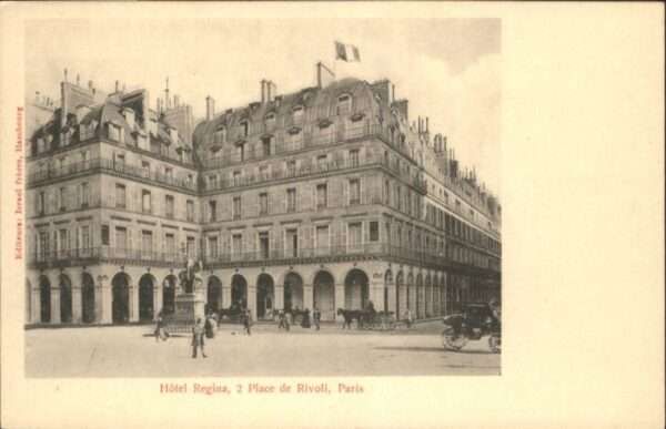 Paris Hotel Regina Place de Rivoli