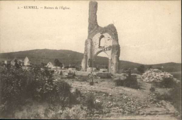 Kemmel Ruines de l'Eglise