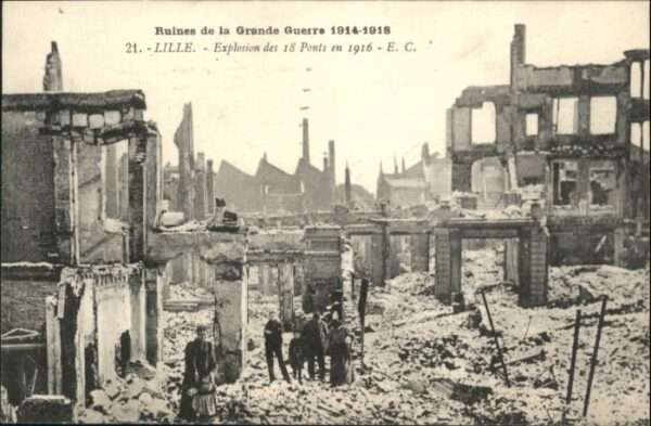 Lille Nord Lille Explosion des 18 Ponts