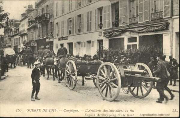 Compiegne Artillerie Anglaise
