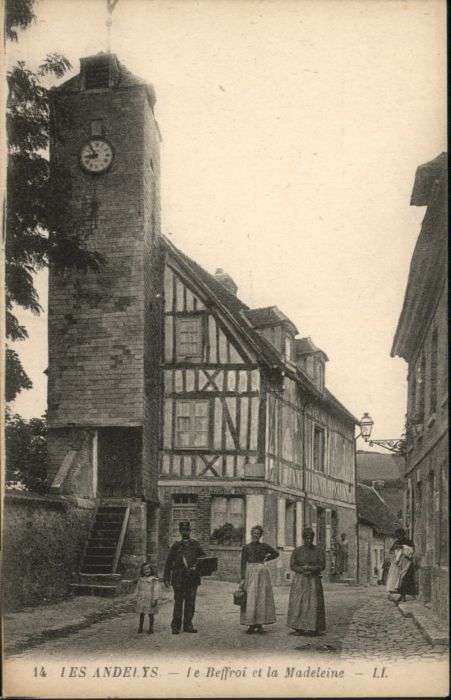 Les Andelys Beffroi la Madeleine
