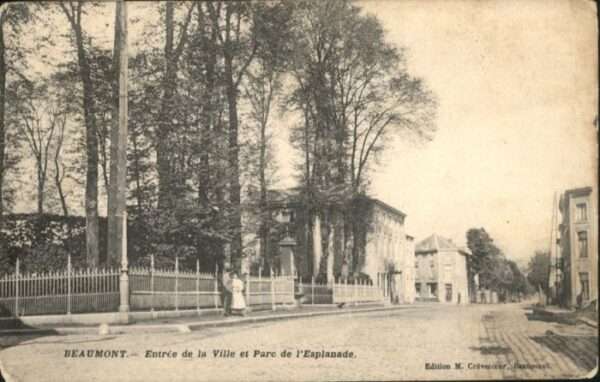 Beaumont Hainaut Parc de l'Esplanade