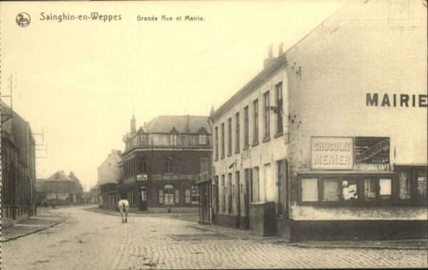 Sainghin-en-Weppes Grande Rue Mairie